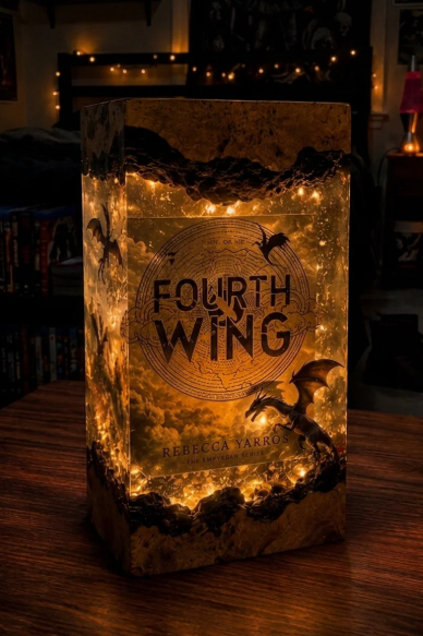 Book Resin Lamp